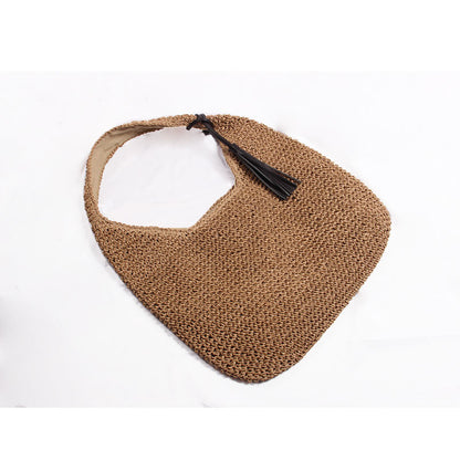 Fashion Summer Large Capacity Straw Woven Shoulder Bag