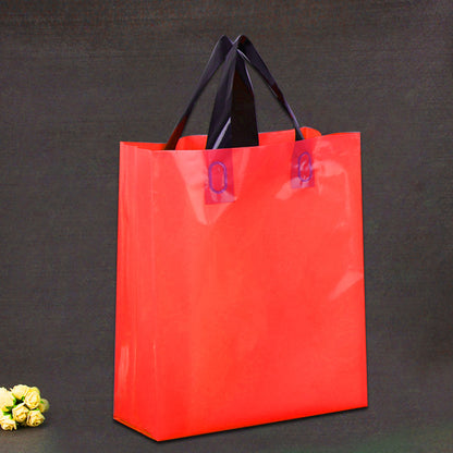 Sac en plastique d'emballage de couleur unie pour vêtements et lingerie 