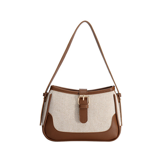 Sac à bandoulière tendance et élégant pour femme, style bureau chic et coloré 