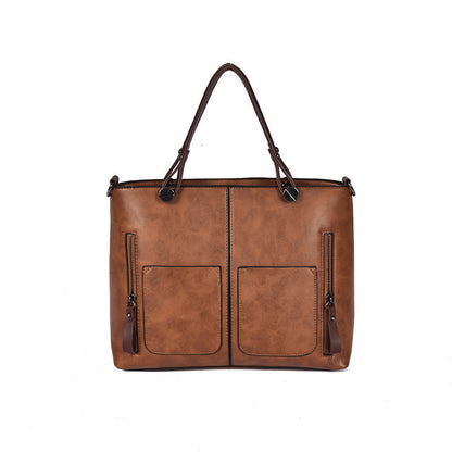 Sacs à main vintage en PU de grande capacité