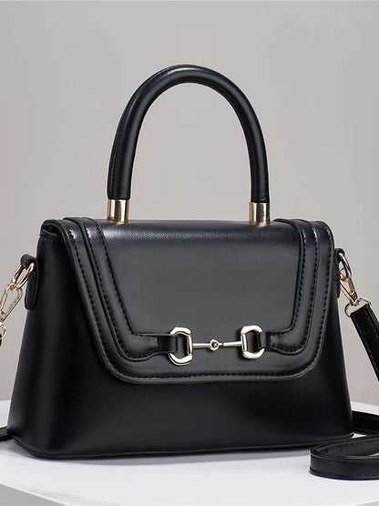 Sacs à main de grande capacité à contraste de couleurs tendance 