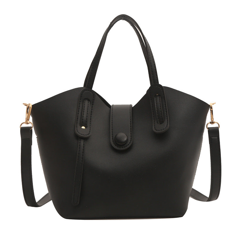 Women Casual Simple Solid Color Handbag