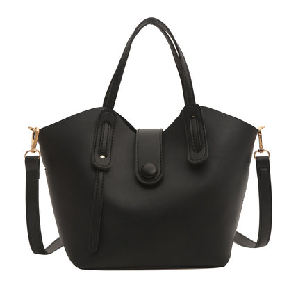 Women Casual Simple Solid Color Handbag