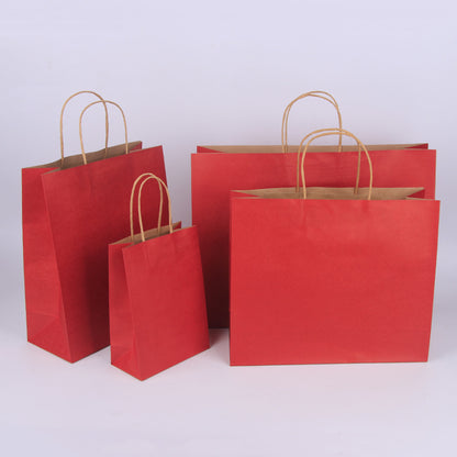 Fashion Multiple Specifications Kraft Paper Gift Bag
