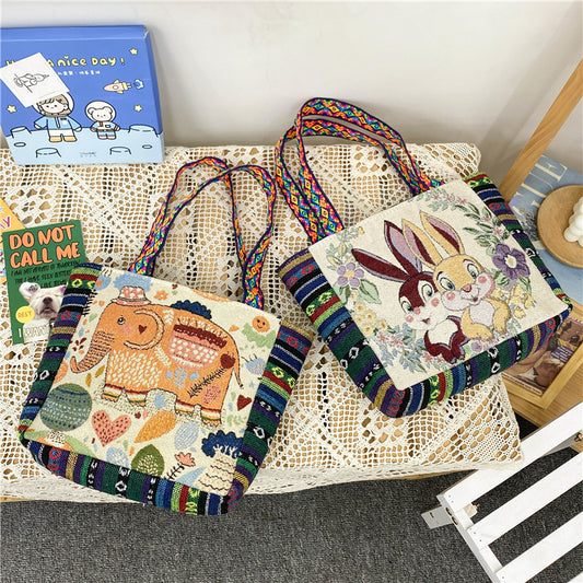 Bohemian Ethnic Vintage Large Capacity Handbag