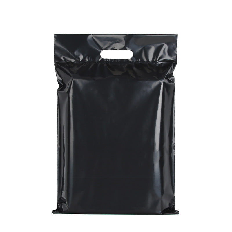 Lot de 100 sacs d'emballage épais et imperméables pour vêtements, 45 x 55 cm, couleur, portables, en plastique