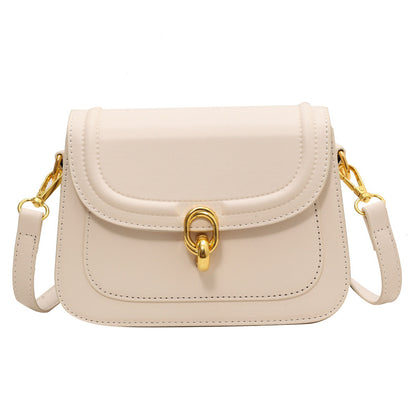 Women Fashion Casual Simple Solid Color Square Shoulder Bag