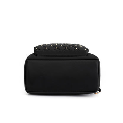 Women Fashion Embroidered Thread Oxford Backpack