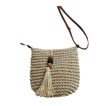Bohemian Casual Woven Shoulder Bag