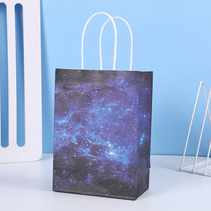 Sac de rangement imprimé étoiles tendance pour accessoires de vêtements 