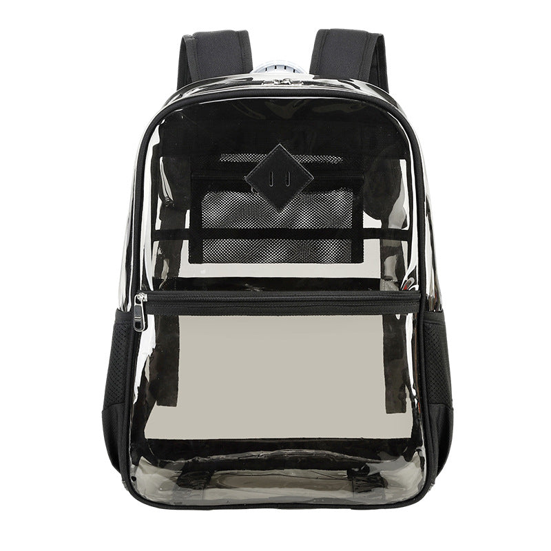Fashionable Large Capacity Waterproof Clear Backpack