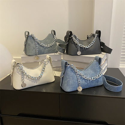 Sac à bandoulière en chaîne simple et tendance 