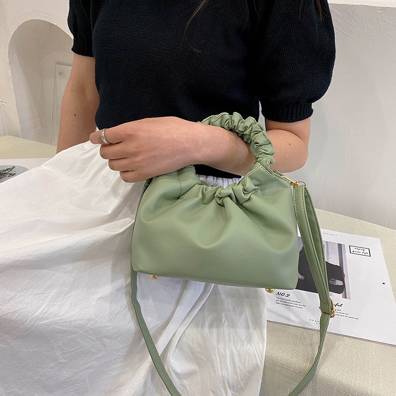 Women'S Simple Solid Color Shoulder Bag