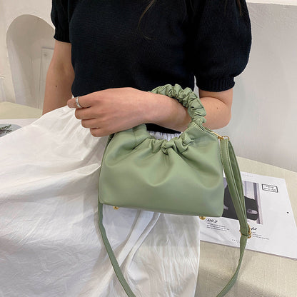 Women'S Simple Solid Color Shoulder Bag