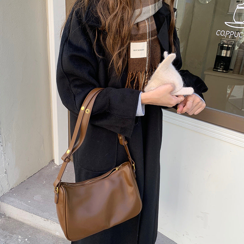 Women Vintage Autumn And Winter Casual Shoulder Bag