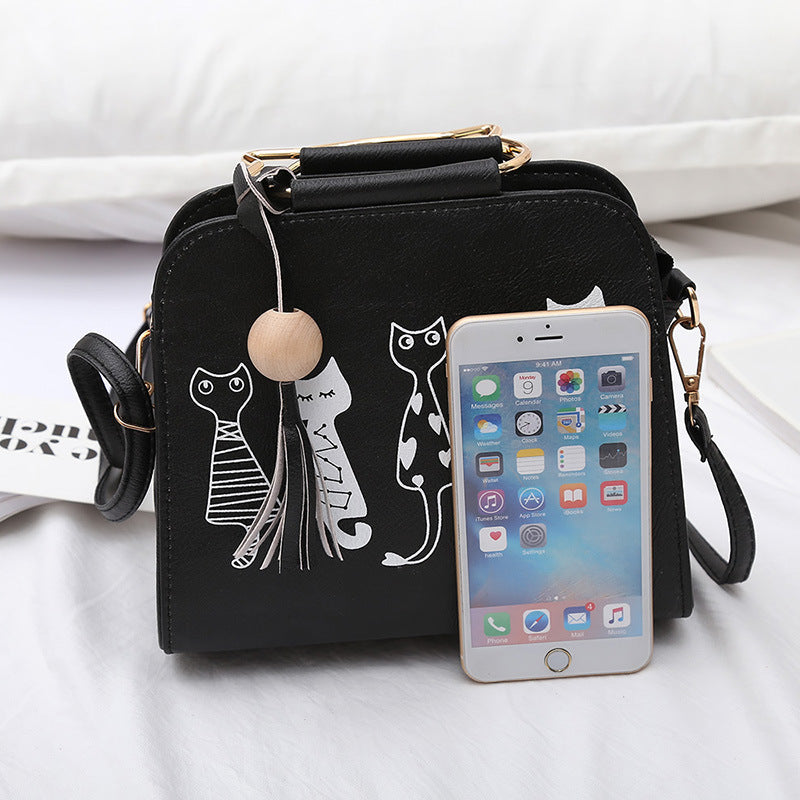 Women'S Fashion Cat Print Handbag