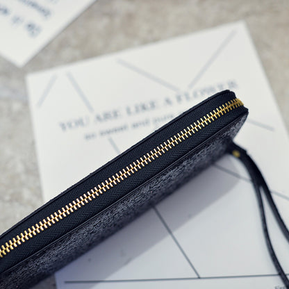 Women'S Fashion Sequin Long Hand Coin Purse