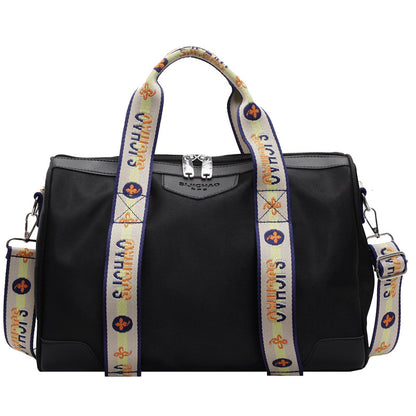 Women Fashion Casual Contrast Color Outdoor Sports Handbag