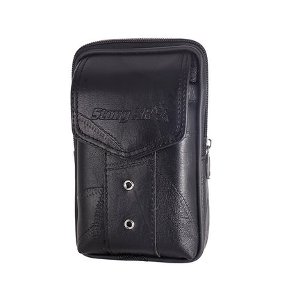 Men Large Capacity Belt Pocket Mobile Phone Bag Coin Purse