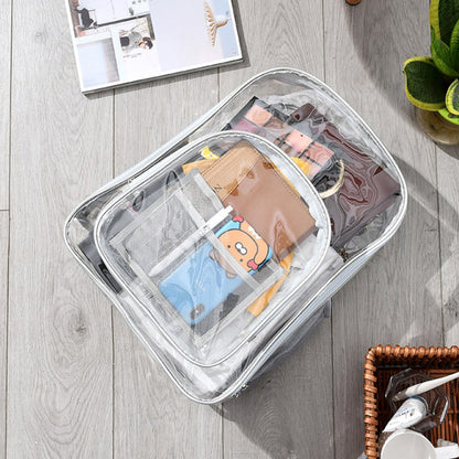Fashion Large Capacity Pvc Clear Backpack