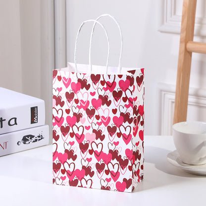 Sac de rangement imprimé Love pour accessoires de vêtements 