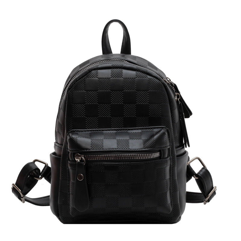 Women Fashion Solid Color Large Capacity Backpack