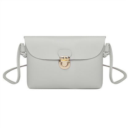 Women Casual Clamshell Design Solid Color Crossbody Bag