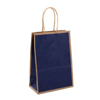 Kraft Paper Multicolor Shopping Storage Gift Bag
