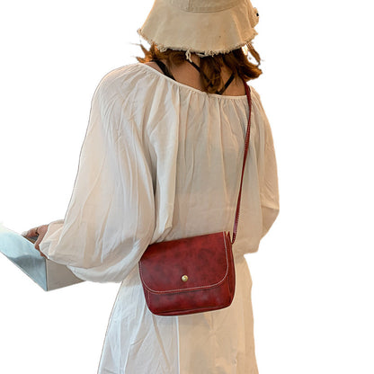 Simple Solid Color Mini Crossbody Bag