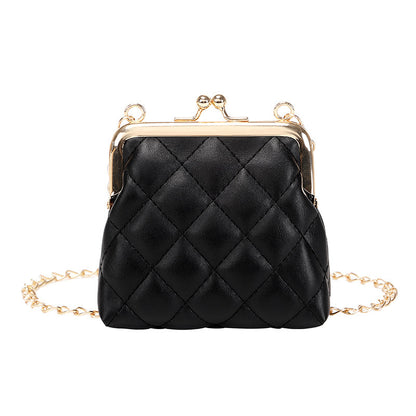 Women Fashion Rhombus Chain Mini Bag