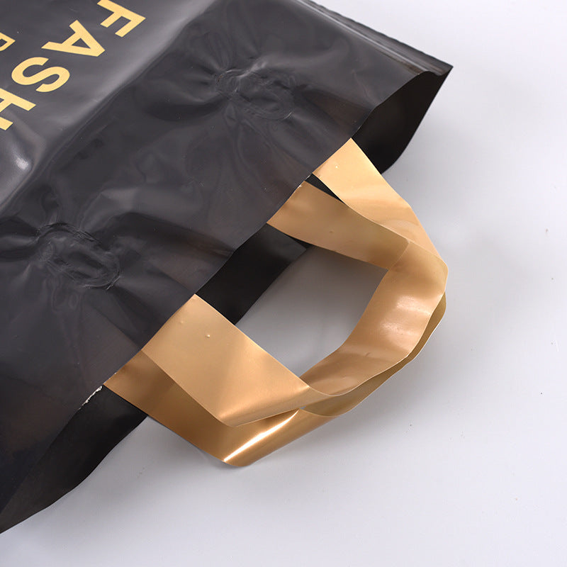 Simple Shopping Gift Plastic Tote Bag