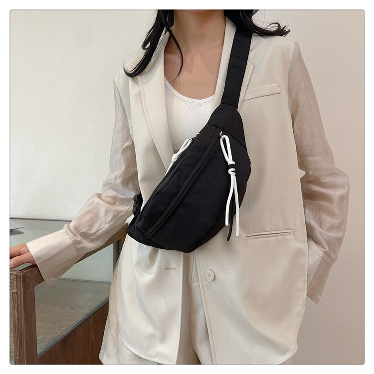 Women Simple Casual Large-Capacity Crossbody Chest Bag