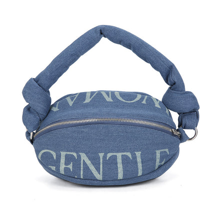 Sacs à main de rugby élégants à imprimé lettre 