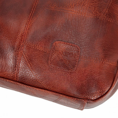 Women Vintage Simple Large Capacity PU Tote Bag