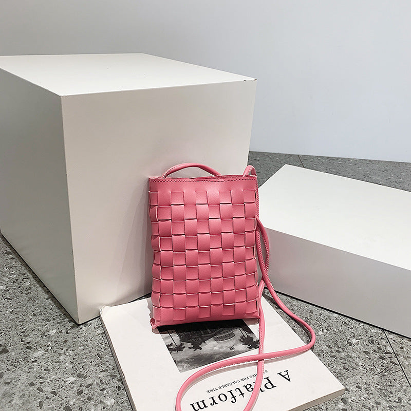 Fashion Solid Color Crossbody Bag