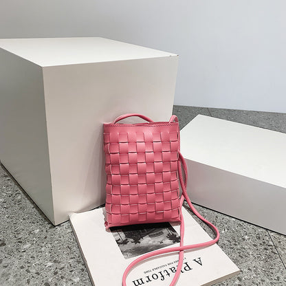 Fashion Solid Color Crossbody Bag