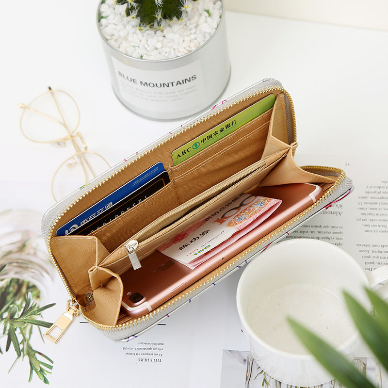 Women Fashion Laser Multi-Card Coin Purse