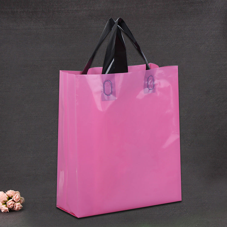 Sac en plastique d'emballage de couleur unie pour vêtements et lingerie 