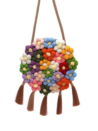 Bohemian Ethnic Tassel Crossbody Bag