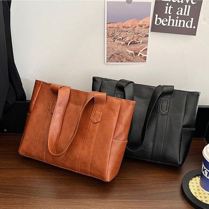 Women Fashionable Large Capacity PU Tote Bag