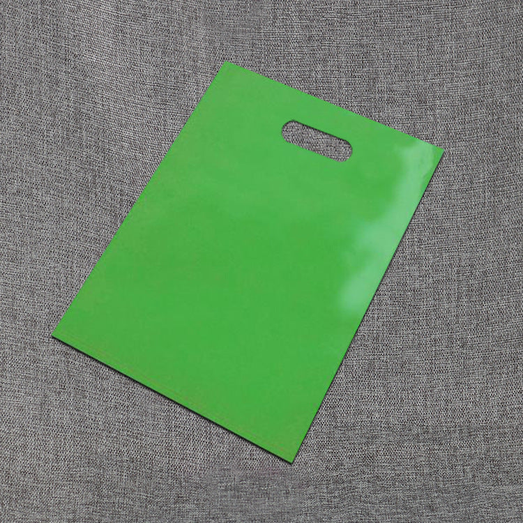 PE Solid Color Plastic Shopping Gift Bag