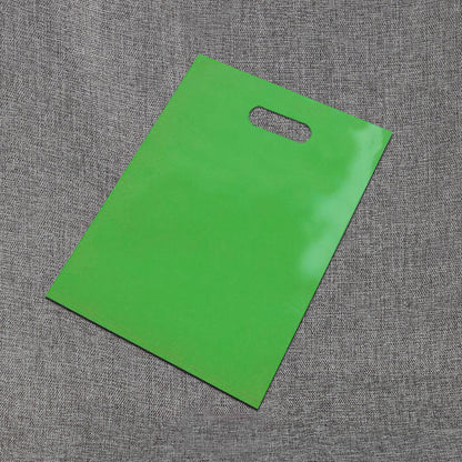 PE Solid Color Plastic Shopping Gift Bag