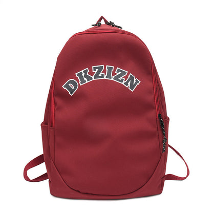 Women Fashion Alphabet Large Capacity Backpack