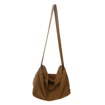 Women Casual Design Solid Color Large Capacity Shoulder Handle Tote Bag