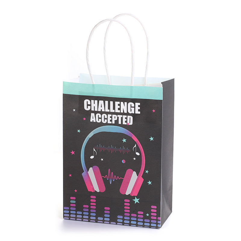 Sac de rangement et d'emballage personnalisé pour musique électronique, accessoires de vêtements 