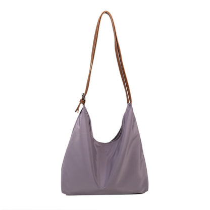 Women'S Fashion Solid Color Underarm Bag Oxford Cloth Soft Casual Shoulder Bag