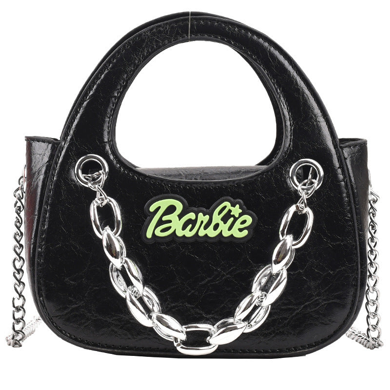 Sac bandoulière Pop Chain couleur unie 