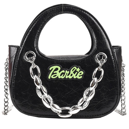 Sac bandoulière Pop Chain couleur unie 