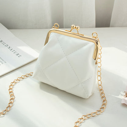 Women Fashion Rhombus Chain Mini Bag