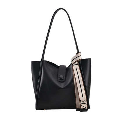 Women Fashionable Large Capacity PU Tote Bag